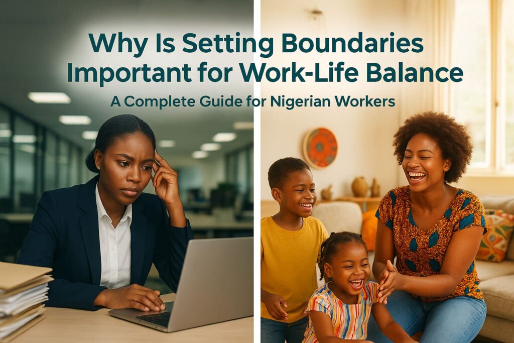 Why Is Setting Boundaries Important for Work-Life Balance