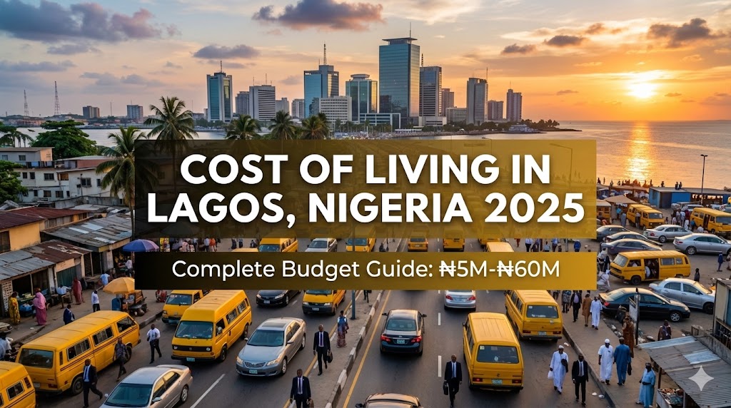 Cost of Living in Lagos, Nigeria 2025: Complete Budget Guide from ₦5M-₦60M Annually