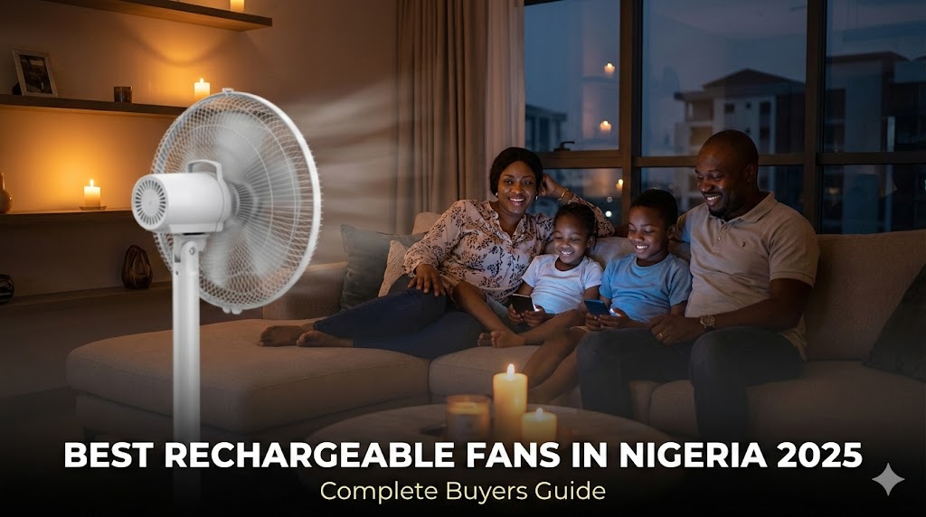 Best Rechargeable Fans in Nigeria (2025/2026): Complete Buyers Guide