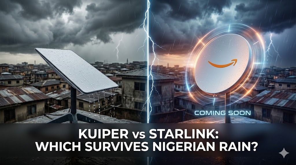 Amazon Kuiper vs Starlink Nigeria Satellite Internet Comparison